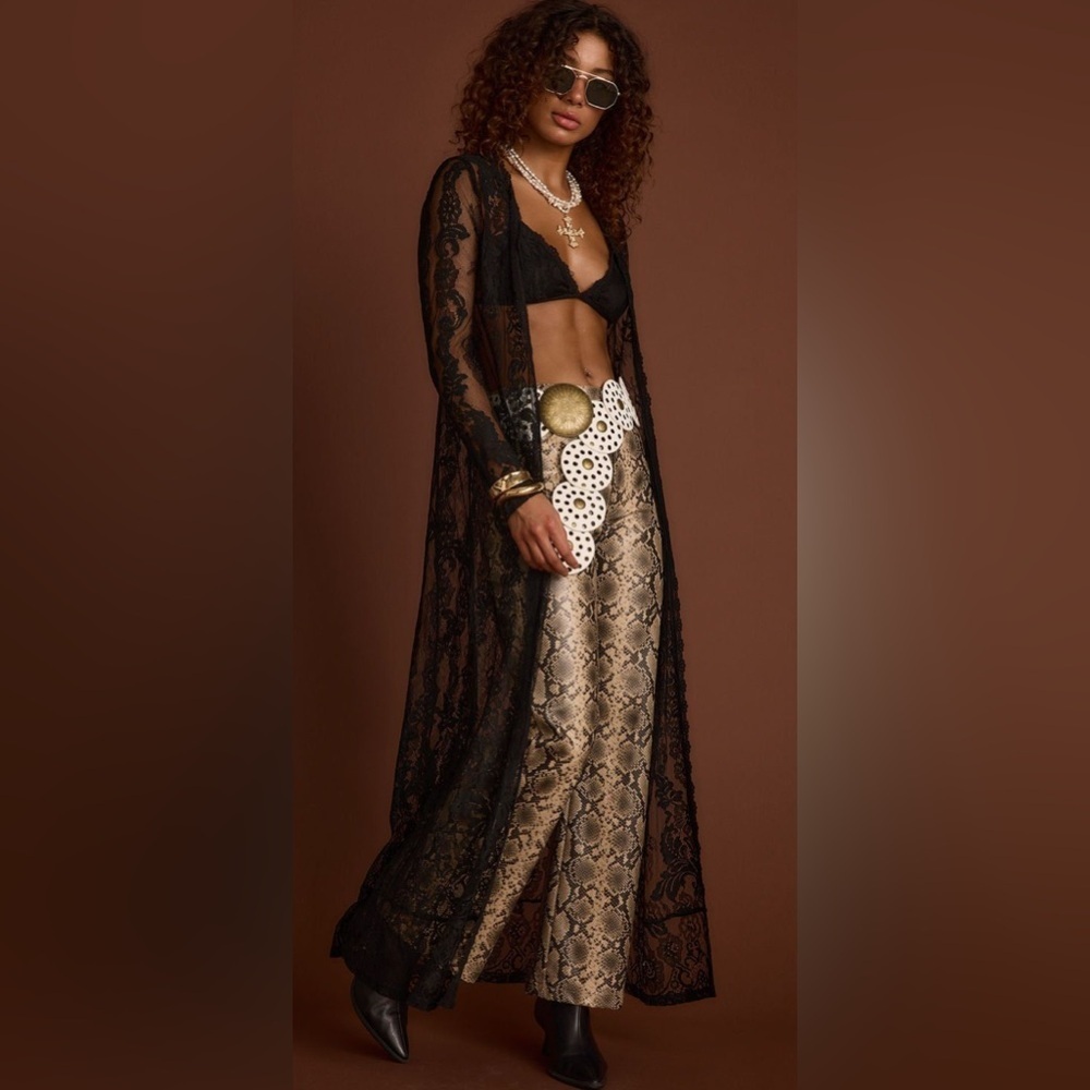For Love and Lemons Lace Kimono one size See description
